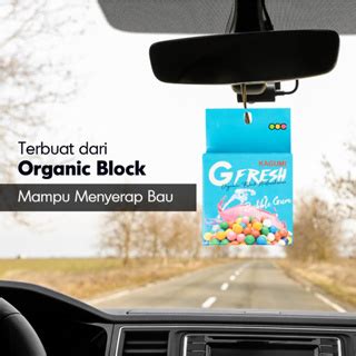 Jual KAGUMI GFresh Organic Block Air Freshener 1 Contains Pengharum