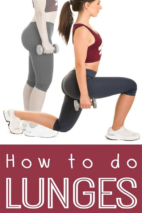 Fitness: How To Do Lunges Exercise - HealthPositiveInfo