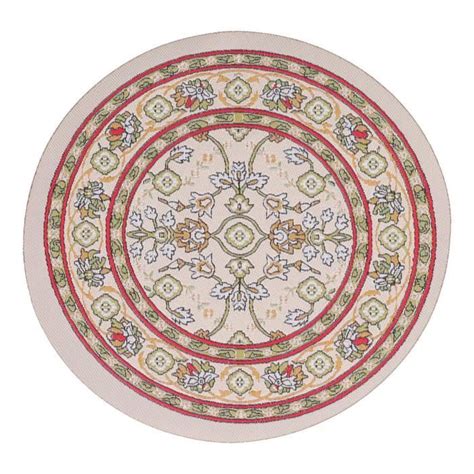 Tapis Rond De Maison De Poup E Dollhouse Round Carpet In