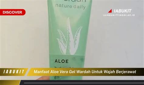 Intip Manfaat Aloe Vera Gel Wardah Untuk Wajah Berjerawat Yang Bikin