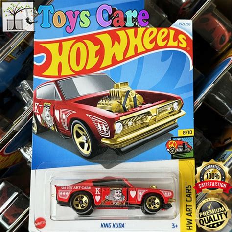 Jual Hot Wheels King Kuda Merah Art Cars Original Mattel Kota Tasikmalaya Toys Care