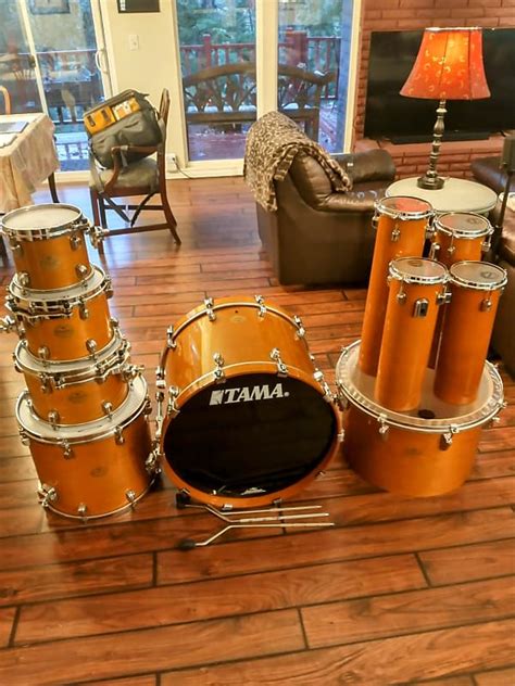 10 Piece Tama Maple Star Classic Drum Set With Octobans And Reverb