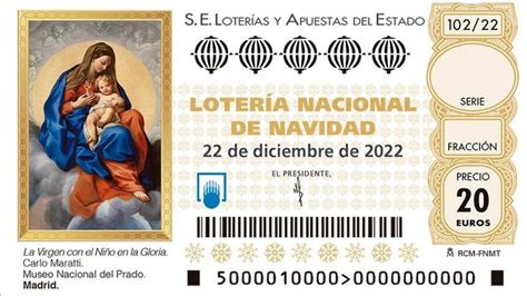 Lotería Navidad 2022 curiosidades sobre la pintura del décimo