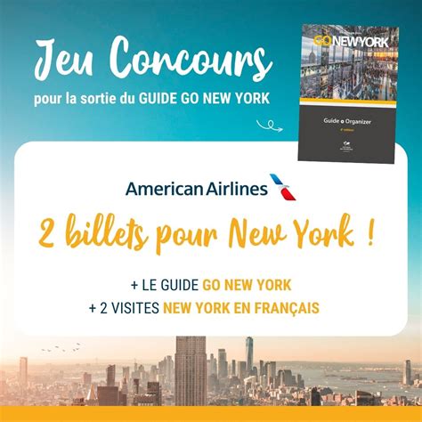 Jeu Concours Pour La Sortie De La E Dition Du Guide Go New York