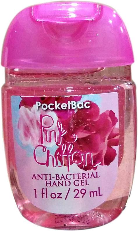 Bath And Body Works Pink Chiffon Anti Bacterial Hand Sanitizer Bottle