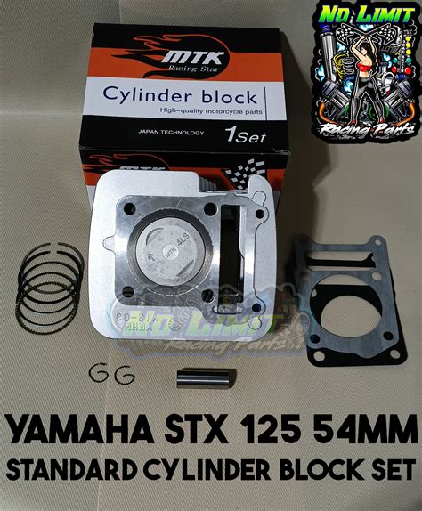 Yamaha Stx 125 54mm Mtk Standard Cylinder Block Set Lazada Ph