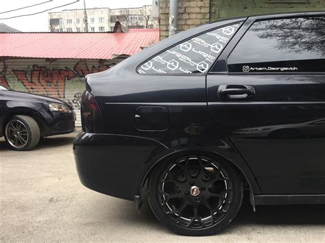Неплохо 🖤 — Lada Приора хэтчбек, 1,6 л, 2012 года | фотография | DRIVE2