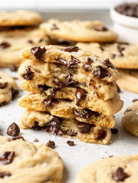 Soft And Chewy Chocolate Chip Cookies Cookie Dough Diaries