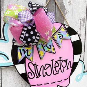 Teacher Door Hanger Hot Air Balloon Decor Classroom Decor Teacher Appreciation Gift Teacher