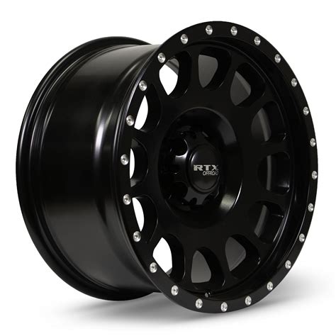 Baja Satin Black With Milled Rivets Wheels Direct Wholesale