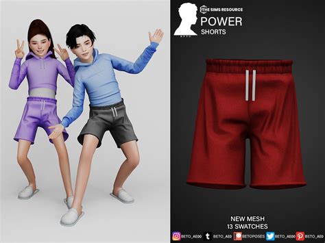 The Sims Resource Power Shorts