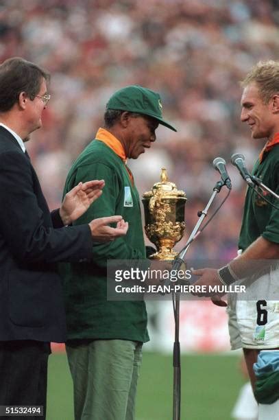 611 Nelson Mandela Springboks Photos Stock Photos, High-Res Pictures ...