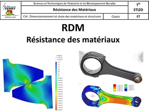 PPT RDM Résistance des matériaux PowerPoint Presentation free