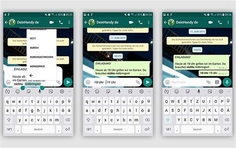 Whatsapp Text Kursiv Fett Oder Durchgestrichen So Funktionierts