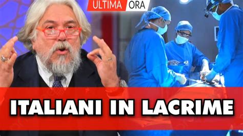 Alessandro Meluzzi Ictus Fulminante Il Triste Annuncio Dall Ospedale