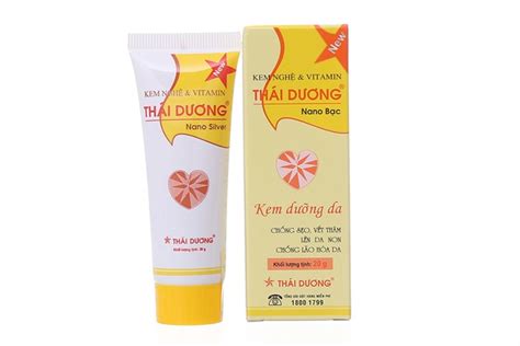 Kem Nghệ And Vitamin Thái Dương Tuýp 20g