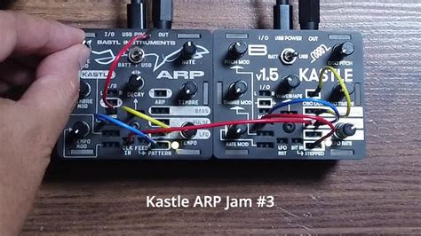 Bastl Kastle Arp 16 With Kastle Synth YouTube