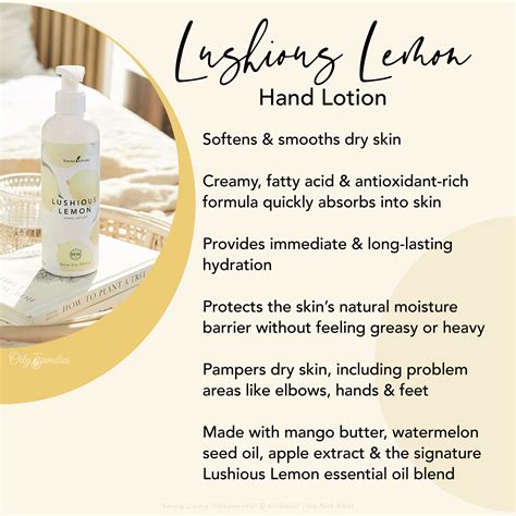 Lushious Lemon Hand Lotion • Abundance In Simplicity