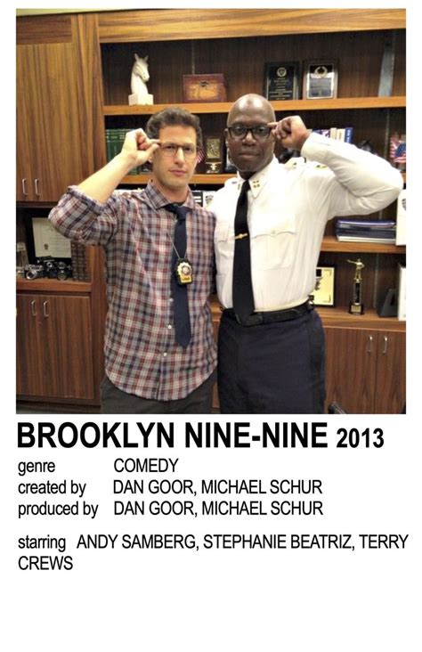 Brooklyn Nine Nine Polaroid Brooklyn Nine Nine Terry Crews Andy Samberg