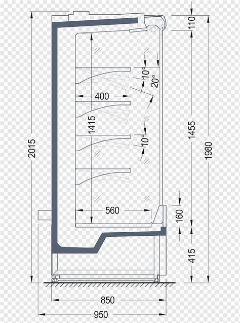 Technical Drawing Furniture Diagram Design Angle White Furniture