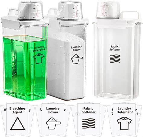 Monrocco Dispensador De Detergente Para Ropa Paquete De