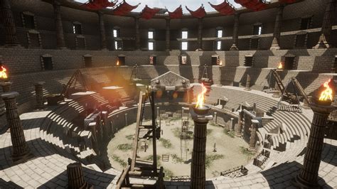 Gladiator Arena in Environments - UE Marketplace