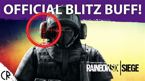 Official Blitz Buff Tom Clancys Rainbow Six Siege R6 Youtube