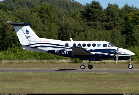 Se Lvv Scandinavian Airambulance Saa Beechcraft B King Air Photo