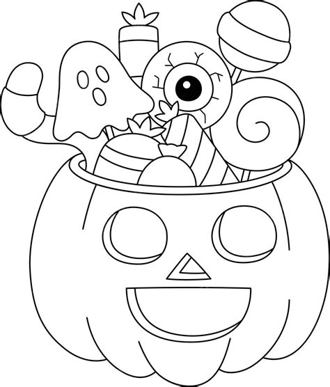 Doces Ou Travessuras Ab Bora Halloween Colora O Livro De Colorir