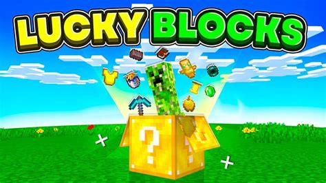 Lucky Blocks By Kuboc Studios Minecraft Marketplace Map Minecraft