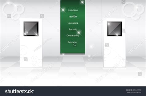 Creative Exhibition Stand Design Booth Template Stock Vector (Royalty Free) 649665550 | Shutterstock