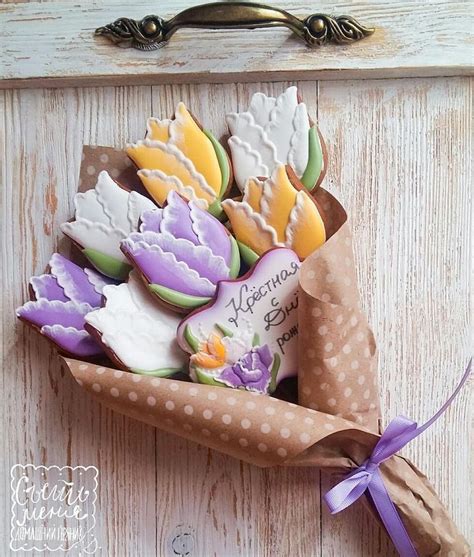Нет описания фото. | Galletas de flores, Galletas decoradas día de las ...