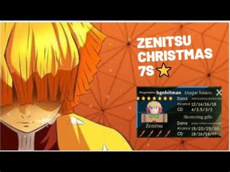 Demon Slayer Tower Defense Zenitsu S De Natal Youtube