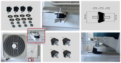 Pachet Complet Accesorii Montaj Unitate Exterioara Aer Conditionat