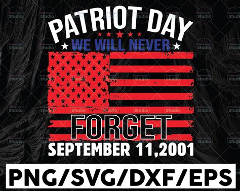 Patriot Day Never Forget Svg World Trade Center 9 11 September 11th