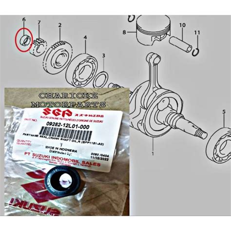 Sgp Oil Seal Crankshaft Raider 150 Carb And Fi Shopee Philippines