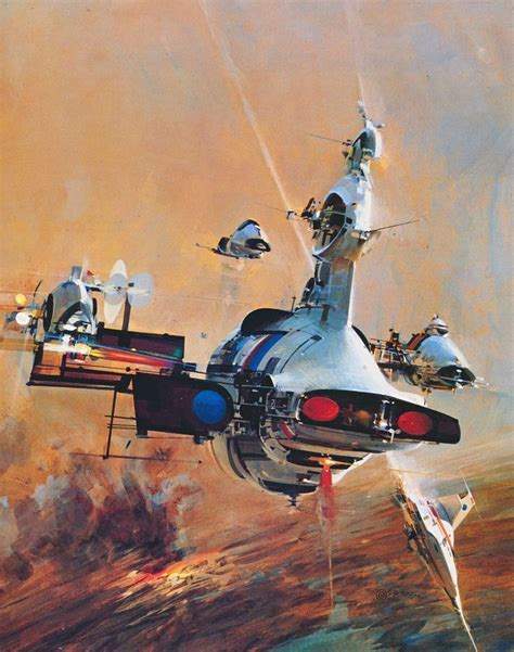 Scifi Art On Twitter Remarkable John Berkey 1977 Spaceship