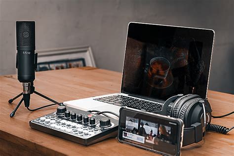FIFINE SC6 音訊混音器USB直播聲卡 」 / 開箱使用分享 - Mobile01