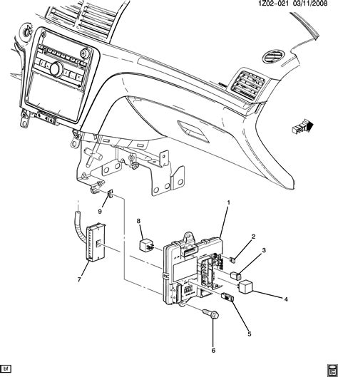 Malibu Relays Modules Body Under I P Chevrolet EPC Online