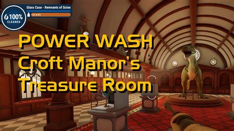 Croft Manor S Treasure Room Tomb Raider Dlc Power Wash Simulator