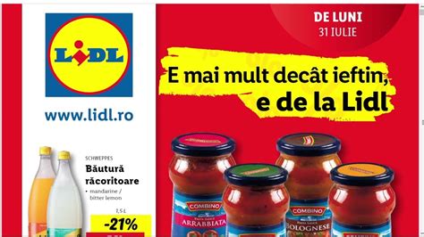 Catalog Lidl Iulie Saptamana Greceasca Oferte Lidl Iulie