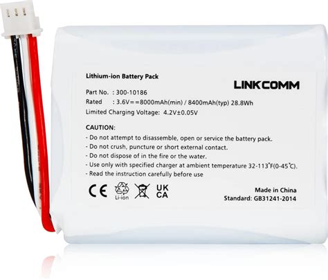 Amazon Linkcomm Battery Replacement For Adt Command