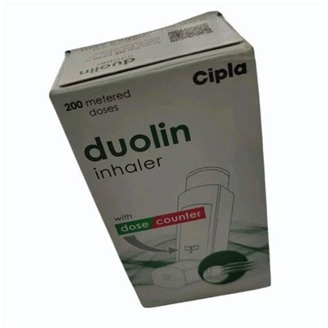 Cipla Duolin Inhaler At Rs 268 03 Box Cipla Asthma Inhaler In