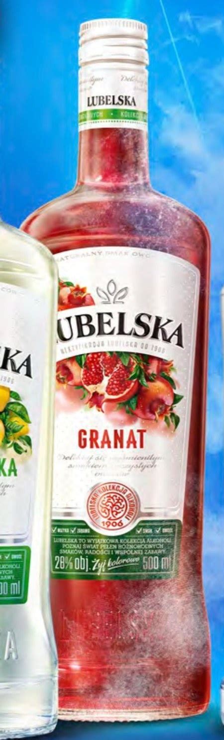 Wódka smakowa Lubelska promocja Żabka Ding pl