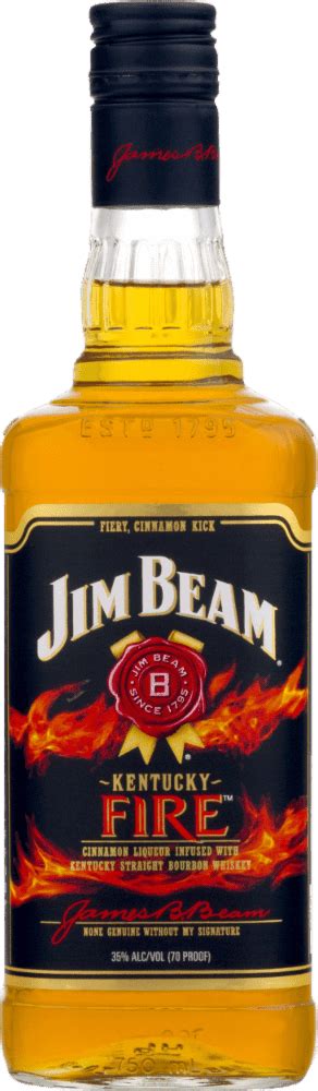 Jim Beam Kentucky Fire Bourbon Whiskey 750ml 18 99 125 Free