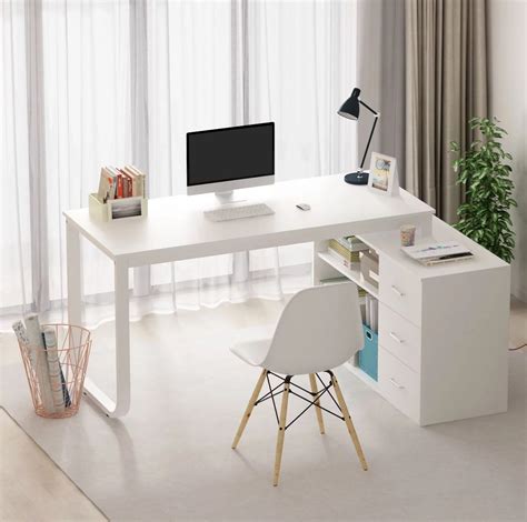 Home Office Design With L Shaped Desk At Lina Perry Blog