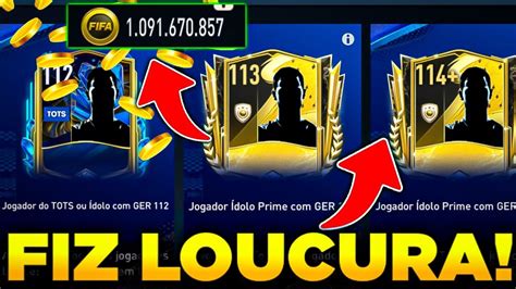 Fiz Loucura E Lucrei Bilh O No Pack Opening Insano Fifa Mobile