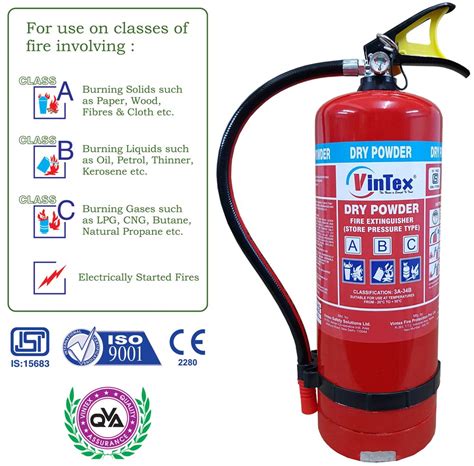 6 Kg ABC Powder Based Fire Extinguisher At Best Price In New Delhi