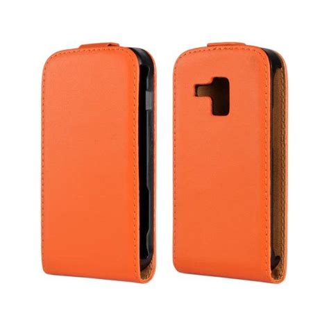 Wholesale Hot Genuine Leather Flip Cover Case For Samsung Galaxy Trend