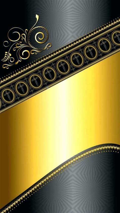 Download Black N Gold Wallpaper And Mobile Phone - Iphone X Wallpaper ...